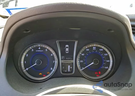 2013 Hyundai Azera Gls from USA, damaged, VIN KMHFH4JGXDA205939